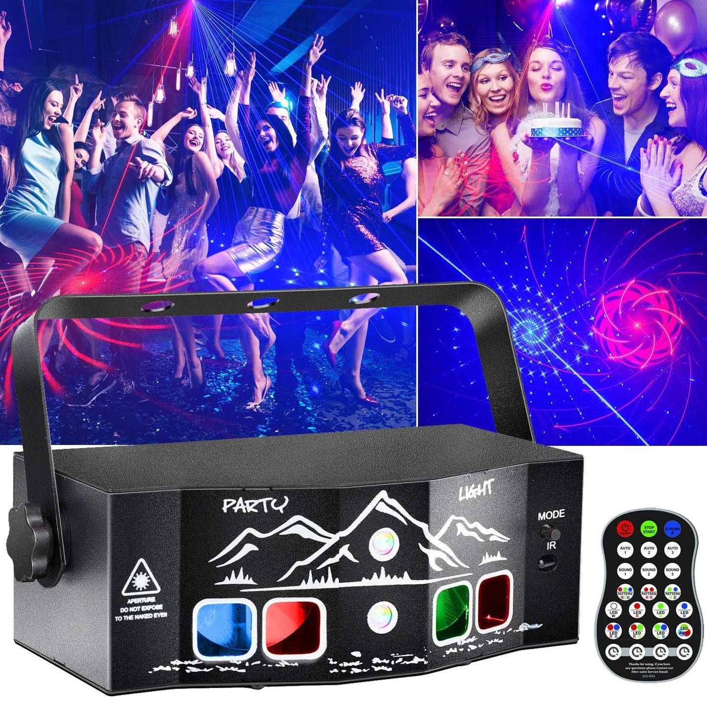 Sakerplus Aurora Beam Party Light