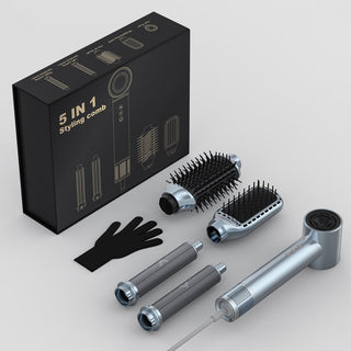 Sakerplus 5 In 1 Professional Hair Styling Set