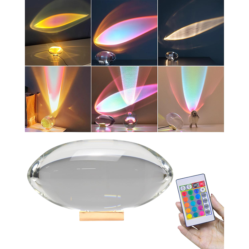 Sakerplus Crystal Aura Projector Lamp