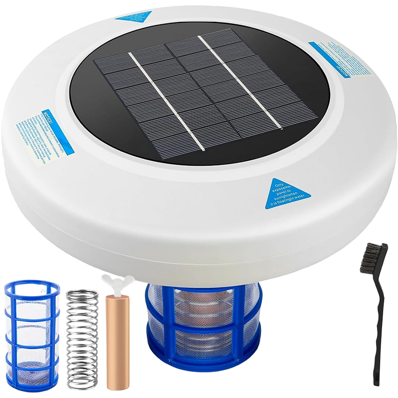 Sakerplus Solar Pool Ionizer with LED Light