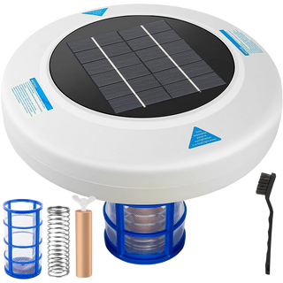 Sakerplus Solar Pool Ionizer with LED Light