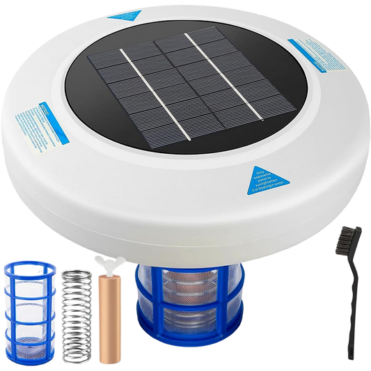 Sakerplus Solar Pool Ionizer with LED Light
