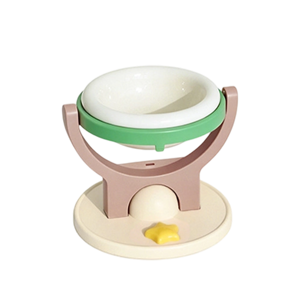 Sakerplus® Adjustable Wall Mounted Cat Bowl Set