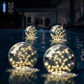 Sakerplus PVC Floating Pool Lights