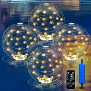 Sakerplus PVC Floating Pool Lights