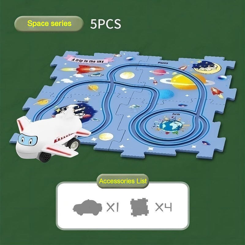 Sank Puzzle Track Car Play Set