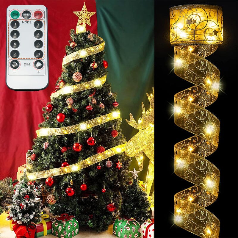 SAKER® Christmas Ribbon Lights