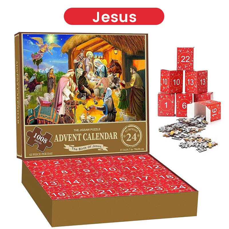 SAKER® Christmas Advent Calendar Puzzle