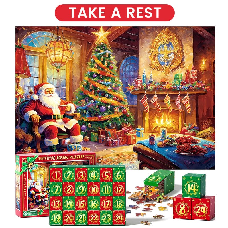 SAKER® Christmas Advent Calendar Puzzle