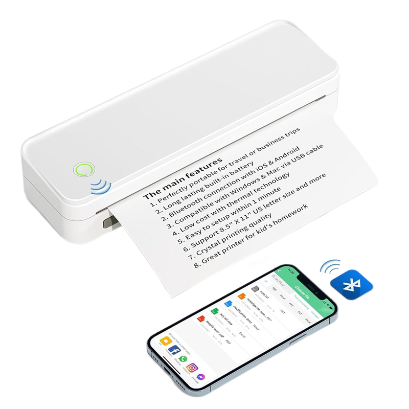 Saker Wireless Bluetooth Thermal Printer