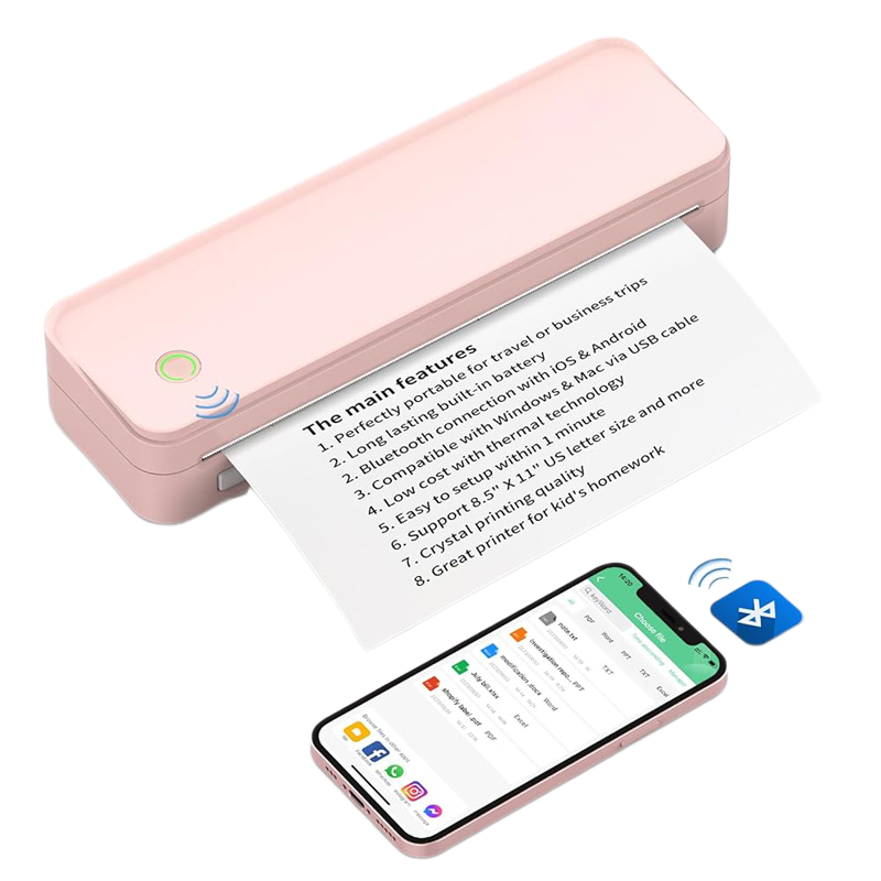 Saker Wireless Bluetooth Thermal Printer