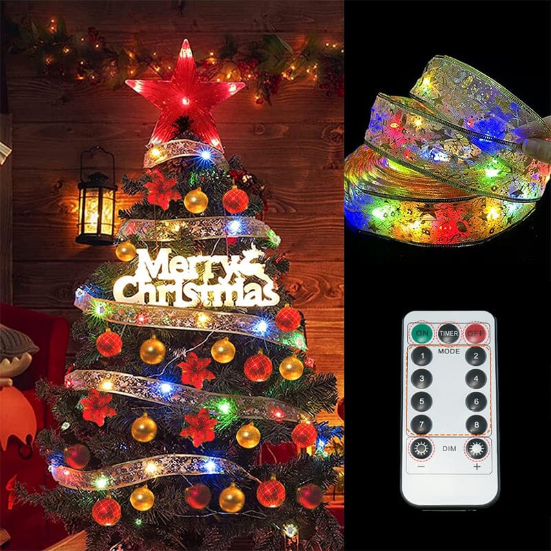 SAKER® Christmas Ribbon Lights