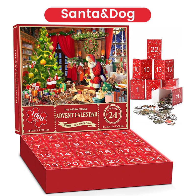 SAKER® Christmas Advent Calendar Puzzle