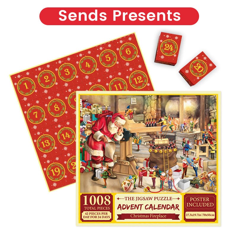 SAKER® Christmas Advent Calendar Puzzle