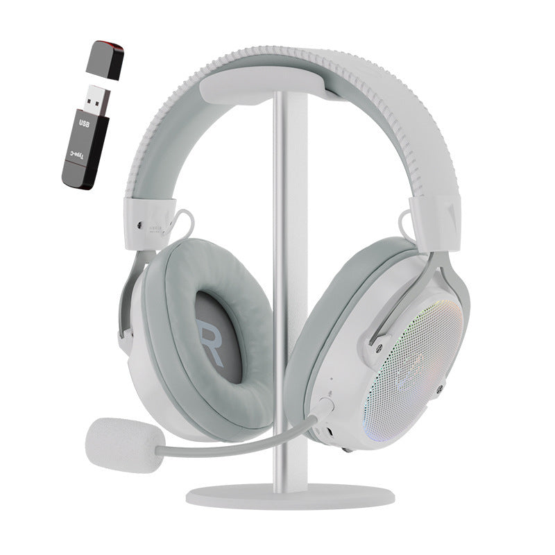 Sakerplus® Wireless Gaming Headset RGB Noise Canceling