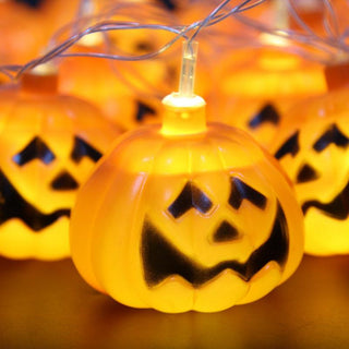 Saker Halloween Pumpkin Waterproof String Lights