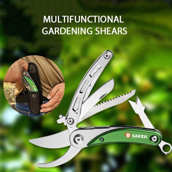 Saker Multifunctional Folding Pruning Grafting Shears