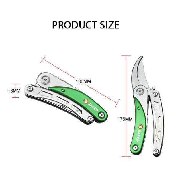 Sakerplus® Multifunctional Folding Pruning Grafting Shears