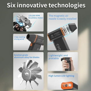 Sakerplus High-Speed Cordless Air Duster