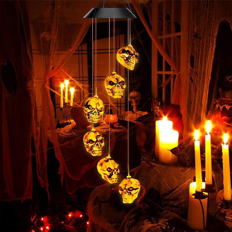 Skull Solar Lights