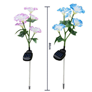 Solar Morning Glory Lawn Light