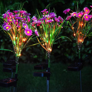 Solar Powered Daisy Flower Light