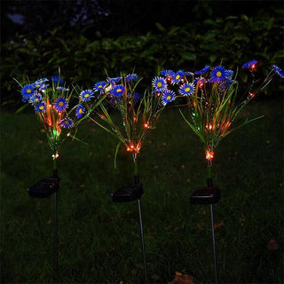 Solar Powered Daisy Flower Light