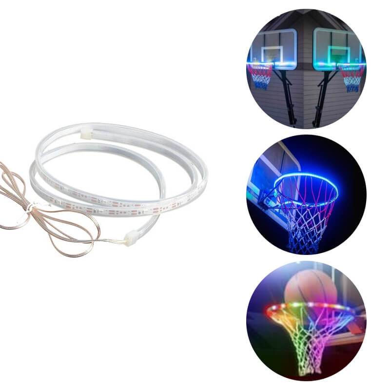 Solar Powered LED Basketball Lights