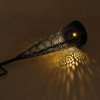 Solar Powered LED Garden Hollowed Light (2Pcs)