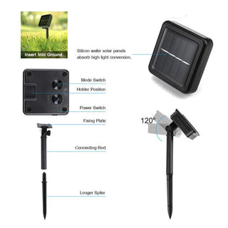 Solar Powered Outdoor Rope Light