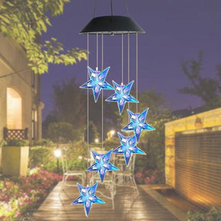 Solar-Powered Star Light