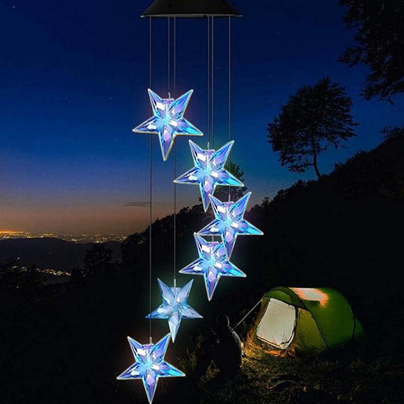 Solar-Powered Star Light