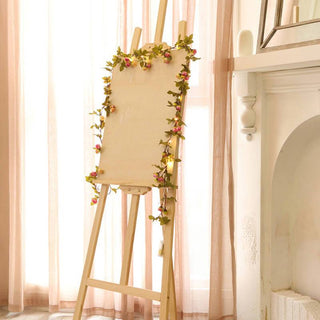 Solar Rattan String Lights