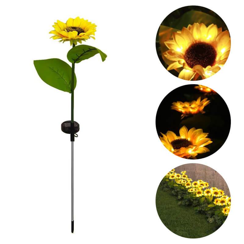 Solar Sunflower Light, 2 pcs