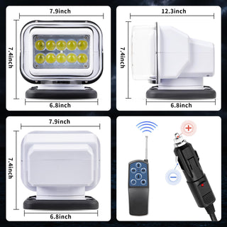 Sakerplus LED Spotlight with Remote