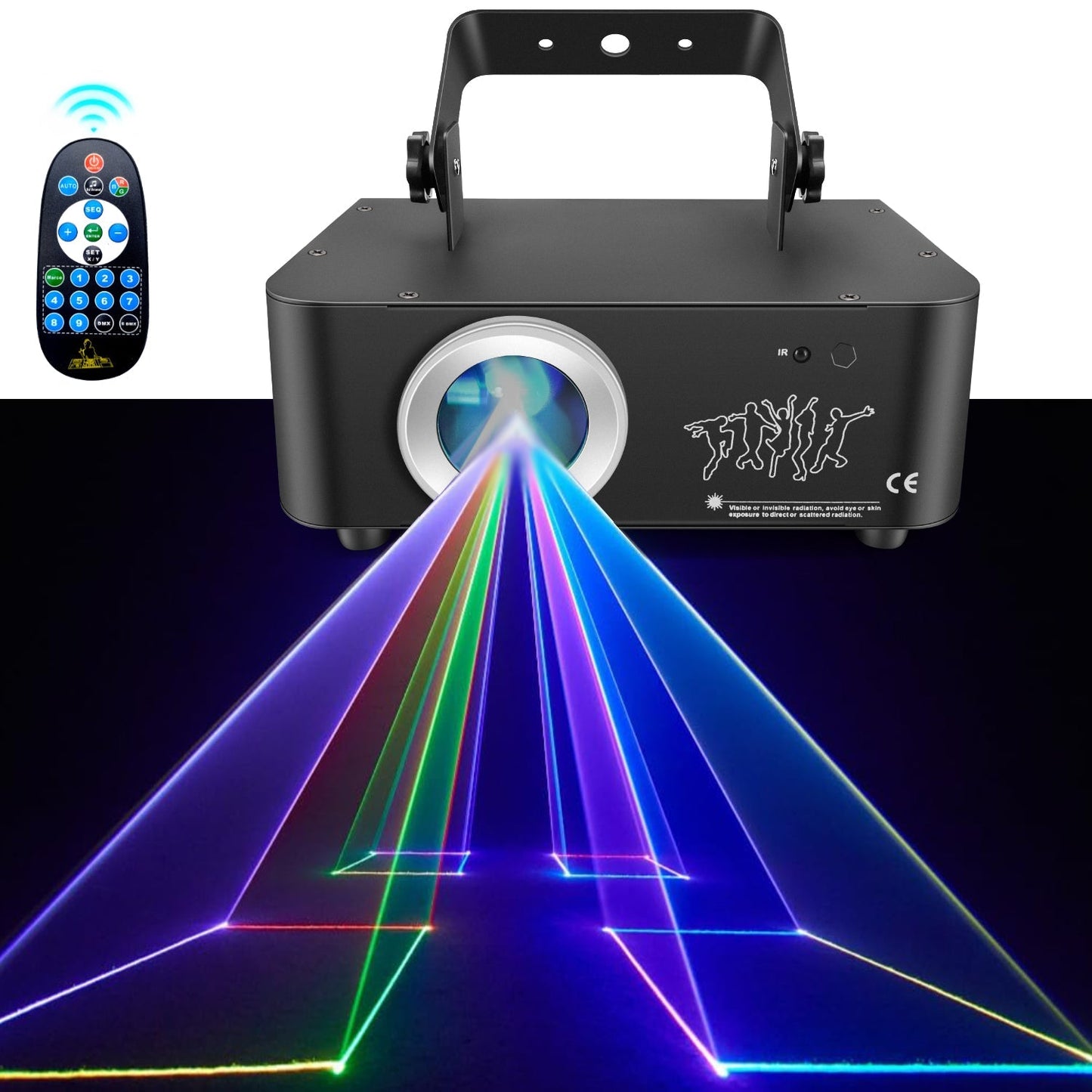Sakerplus 3D Laser Party Light Projector