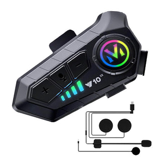 Sakerplus Motorcycle Bluetooth Helmet Headset