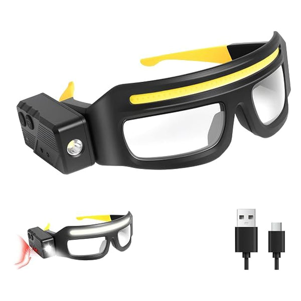 Sakerplus® Rechargeable Motion Sensor Headlight Glasses
