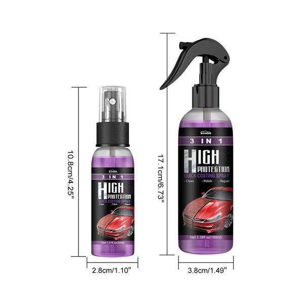 Sakerplus® 3 in 1 High Protection Quick Car Coating Spray