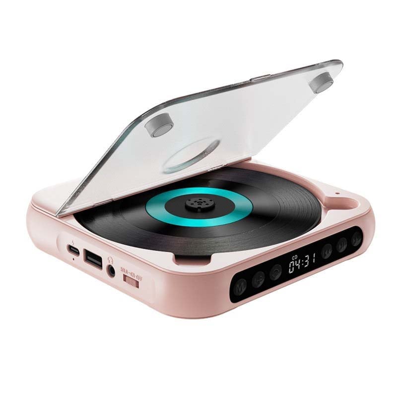 Sakerplus Portable Bluetooth CD Player