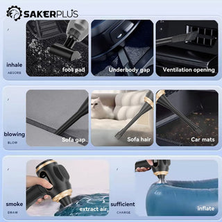 Sakerplus® Handheld Cordless Car Vacuum Cleaner