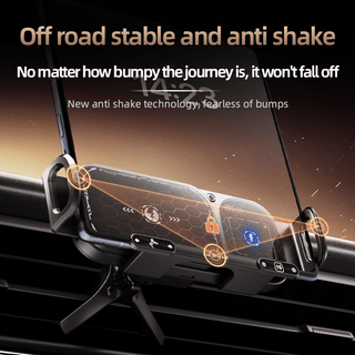 Sakerplus® Wireless Charging Rotating Car Mount