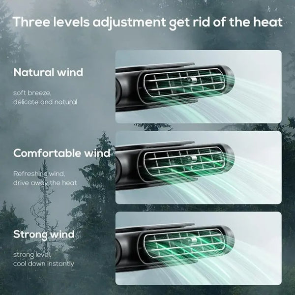 Sakerplus® Car Seat Cooling Fan USB Powered