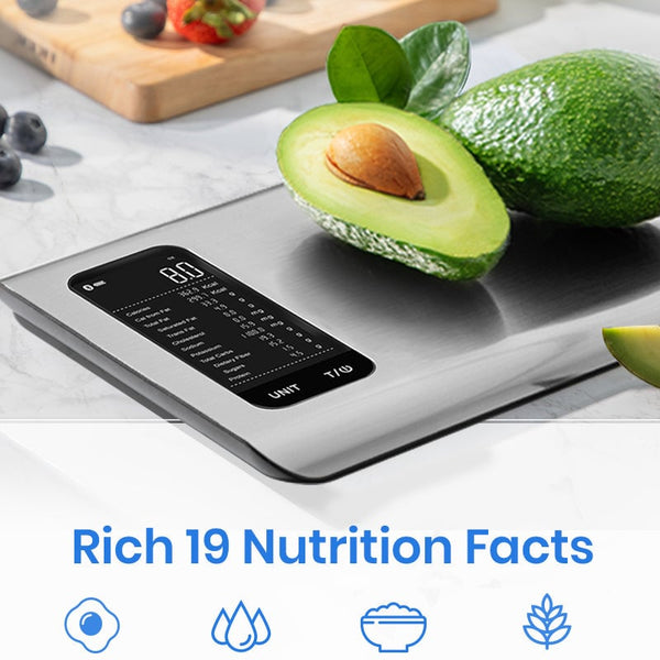 Sakerplus® Smart Nutrition Tracking Kitchen Scale