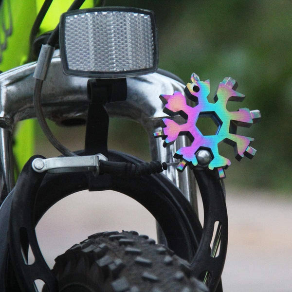 Sakerplus® 18-in-1 Stainless Steel Snowflakes Multi-tool