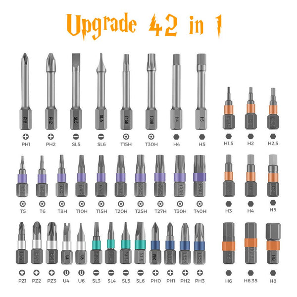 Sakerplus® 24 in 1 Magnetic Screwdriver Set