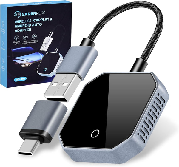 Sakerplus® Wireless CarPlay Adapter