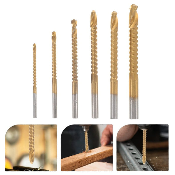 Sakerplus® Multi Material Spiral Drill Bit Set