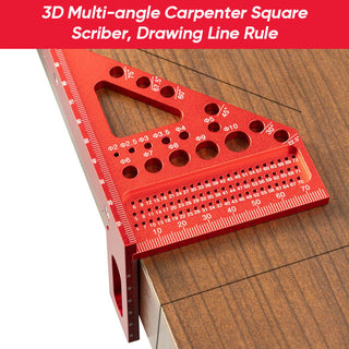 Sakerplus® 3D Multi-Purpose Carpenter's Triangle Square