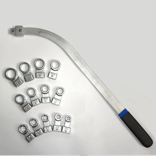 Sakerplus® 15Pcs Universal Belt Tensioner Pulley Tool Kit